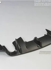 Js Racing FRP Rear Diffuser Honda Civic FD2 Type-R 2006-2011                                     - RDF-D2-F - Image 3