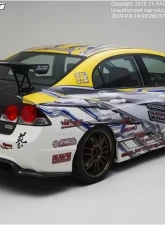 Js Racing FRP Rear Diffuser Honda Civic FD2 Type-R 2006-2011                                     - RDF-D2-F - Image 3