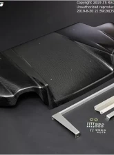 Js Racing Rear Carbon Diffuser Acura TSX 2004-2008                                     - RDF-E2-C - Image 2