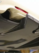 Js Racing Rear Carbon Diffuser Acura TSX 2004-2008                                     - RDF-E2-C - Image 2