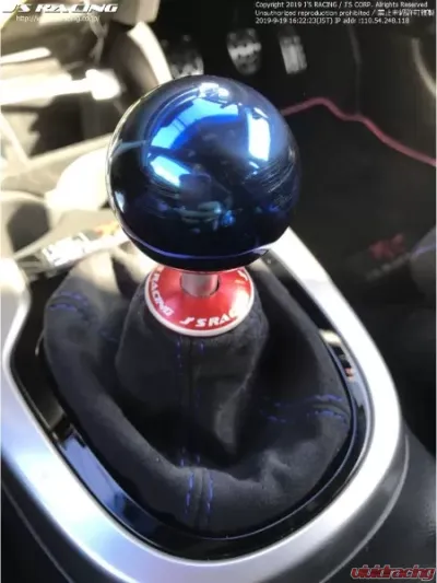 Js Racing Shift Boot Ring Honda Fit GK 15-19 - SBR-F5-RD