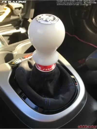 Js Racing Shift Boot Ring Honda Fit GK 15-19 - SBR-F5-RD
