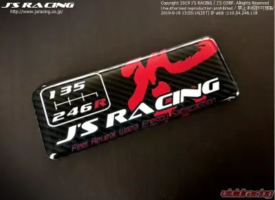 Js Racing 6MT Gear Shifter Pattern Plate - SPP-6MT