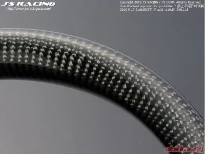 Js Racing Carbon|Leather Sport Steering Wheel Honda Civic|Fit 2006-2013 - SSG-02-C