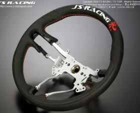Js Racing Waza Leather Sport Steering Wheel