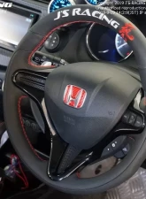 Js Racing Waza Leather Sport Steering Wheel                                     - SSG-03-JSL - Image 4