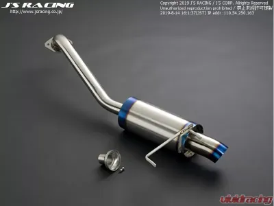 Js Racing R304 50R Plus Stainless Rear Tail Honda Fit GE 2009-2013 - T304-F3-50R