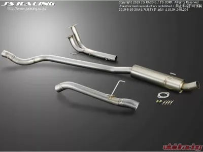 Js Racing C304 70RR Plus SUS Exhaust Honda Civic EP3 2001-2005 - T304-P3-70RR