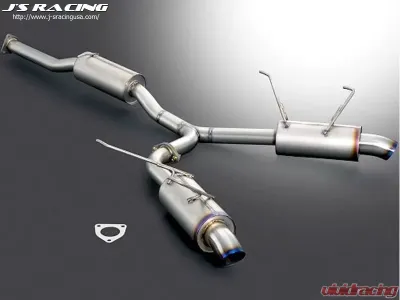 Js Racing C304 60RS Plus SUS Dual Exhaust Honda S2000 2000-2009 - T304W-S1-60RS
