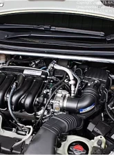 Js Racing Front Aluminum Strut Tower Bar Honda Fit GK 2015-2019                                     - TB-F5-F - Image 2