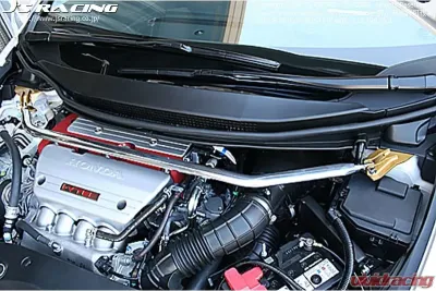 Js Racing Front Aluminum Tower Bar Honda Civic FN2 2006-2011 - TB-FN2-F