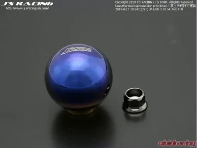 Js Racing Blue Gradation Titanium Shift Knob Acura|Honda 1991-2019 - TSN-BL
