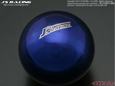 Js Racing Blue Gradation Titanium Shift Knob Acura|Honda 1991-2019 - TSN-BL