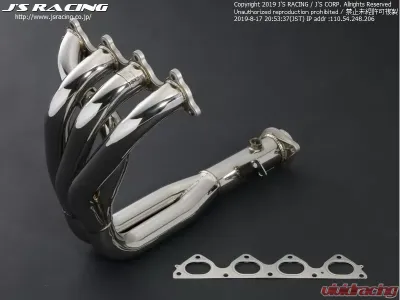 Js Racing Stainless Header 4-2-1 Honda Civic EG 1991-1995 - XA-H3