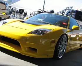 Downforce Carbon Fiber Sport Front Lip Spoiler Acura Gen2 NSX 02-05
