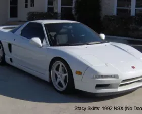 Downforce FRP Stacy Side Skirts Acura NSX 1991-2005