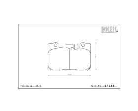 Endless Front Brake Pad Lexus LS4 Cersior