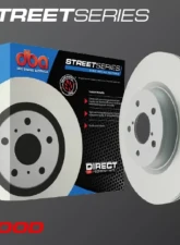 DBA Rear T2 Slotted Street Series Rotor Acura Integra Type R 97-01                                     - 475S - Image 7