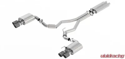 Borla 2018-2020 Ford Mustang GT Cat-Back Exhaust System ECE Approved Touring - 1014046CF