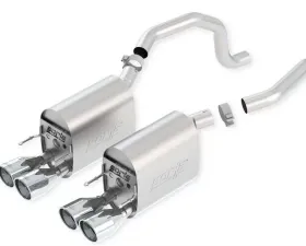 Borla 2009-2013 Chevrolet Corvette C6 Axle-Back Exhaust System Touring
