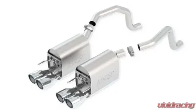 Borla 2009-2013 Chevrolet Corvette C6 Axle-Back Exhaust System Touring - 11810
