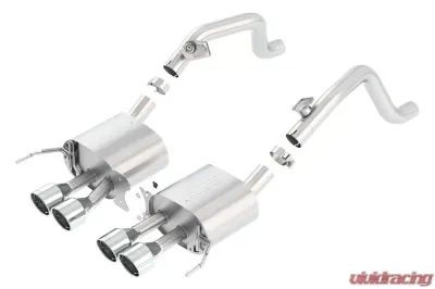 Borla 2014-2019 Chevrolet Corvette Stingray C7 Axle-Back Exhaust System S-Type - 11868