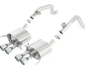 Borla 2014-2019 Chevrolet Corvette Stingray C7 Axle-Back Exhaust System S-Type