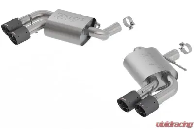Borla 2016-2023 Chevrolet Camaro SS With Dual Tips Axle-Back Exhaust System S-Type - 11920CF