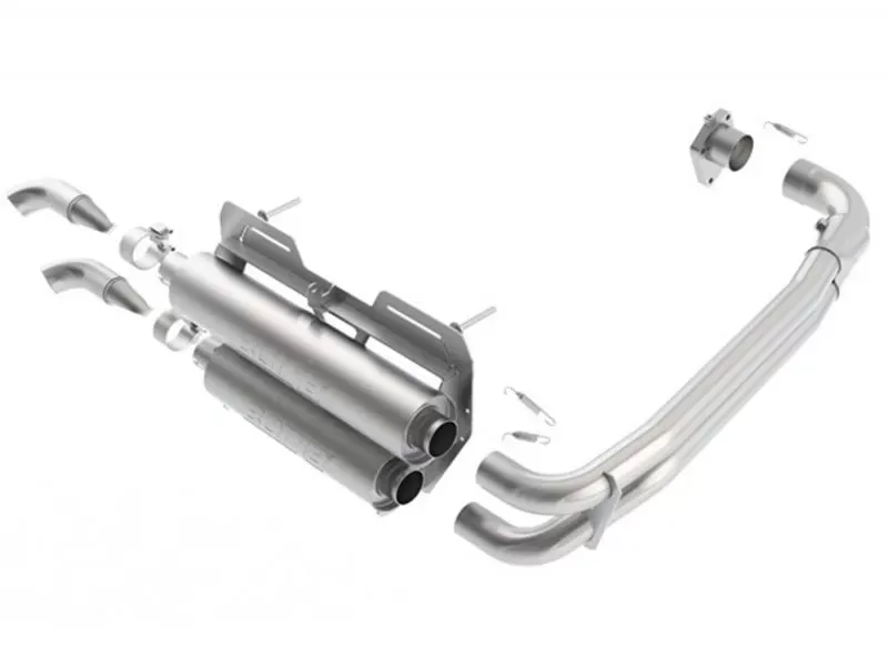 Borla RZR XP Turbo 2015-2017 Header/Manifold-Back Exhaust System S-Type - 12674