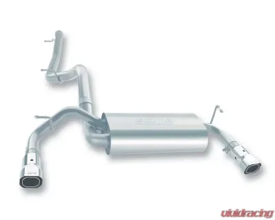 Borla Touring Catback Exhaust System Jeep Wrangler 2007-2011 3.8L V6 - 140217