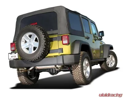 Borla Touring Catback Exhaust System Jeep Wrangler 2007-2011 3.8L V6 - 140217