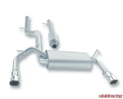 Borla Touring Catback Exhaust System Jeep Wrangler 2007-2011 3.8L V6 - 140218