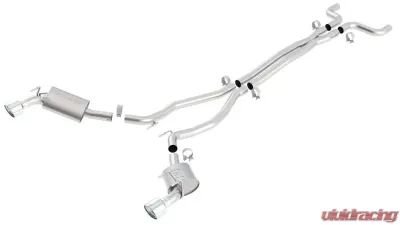 Borla Touring Catback Exhaust System Chevrolet 6.2L V8 - 140281