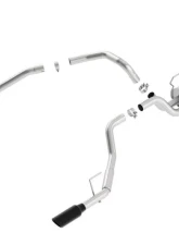 Borla Ram 1500 2009-2018 Cat-Back Exhaust System Touring                                     - 140553BC - Image 2