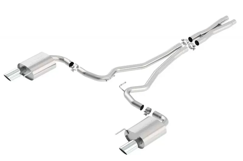 Borla 140590 S-Type Catback Exhaust System for Ford 5.0L V8