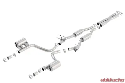 Borla 2015-2021 Dodge Challenger SRT 392/ Scat Pack Cat-Back Exhaust System Touring - 140639