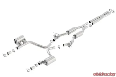 Borla 2015-2021 Dodge Charger SRT 392/ Scat Pack/ Daytona 392 Cat-Back Exhaust System Touring - 140670