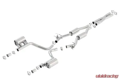 Borla Touring Catback Exhaust System Dodge Challenger 2015-2021 6.4L V8 - 140676