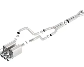 Borla C6 Corvette Z06/ C6 Corvette ZR1 2006-2011 Cat-Back Exhaust System S-Type