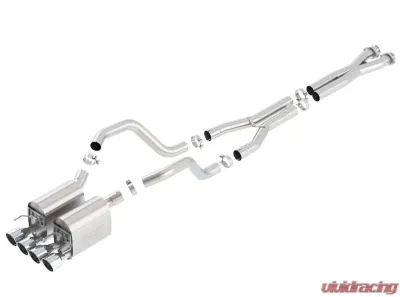 Borla C6 Corvette Z06/ C6 Corvette ZR1 2006-2011 Cat-Back Exhaust System S-Type - 140679