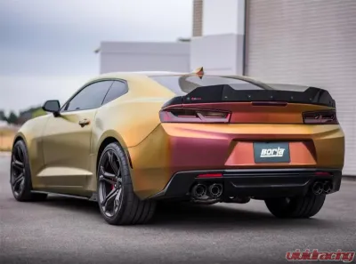 Borla 2016-2023 Chevrolet Camaro SS 3 in. With Dual Tips Cat-Back Exhaust System S-Type - 140687CFBA