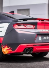 Borla 2016-2023 Chevrolet Camaro SS 3 in. With Dual Tips Cat-Back Exhaust System ATAK                                     - 140688CF - Image 2