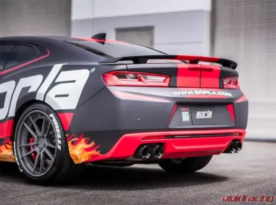 Borla 2016-2023 Chevrolet Camaro SS 3 in. With Dual Tips Cat-Back Exhaust System ATAK - 140688CF
