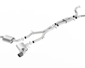 Borla 2016-2023 Chevrolet Camaro SS 3 in. With Single Tips Cat-Back Exhaust System ATAK