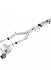 Borla 2016-2023 Chevrolet Camaro SS 3 in. With Single Tips Cat-Back Exhaust System ATAK                                     - 140690CFBA - Image 2