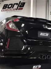 Borla S-Type Catback Exhaust System Honda Civic 2017-2020 1.5L 4-Cyl                                     - 140739 - Image 2