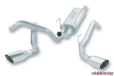 Borla Touring Catback Exhaust System Toyota Tundra 2004-2006 4.7L V8 - 14852