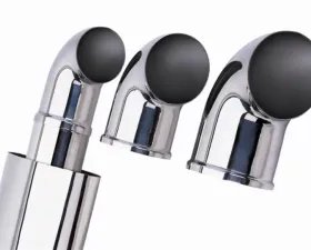 Borla TIP 4in, 4inX7in S RD TD/TO 4in inlet 4in outlet x 7in Turndown/Turnout.