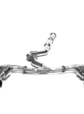 Invidia Gemini Catback Exhaust w/ Quad Titanium Tip Subaru STI 2015-2021 CLEARANCE                                     - HS15STIGM4ST - Image 2