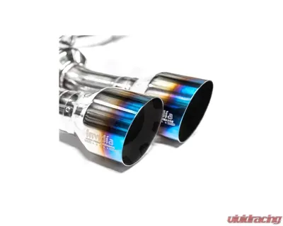 Invidia Gemini Catback Exhaust w/ Quad Titanium Tip Subaru STI 2015-2021 CLEARANCE - HS15STIGM4ST